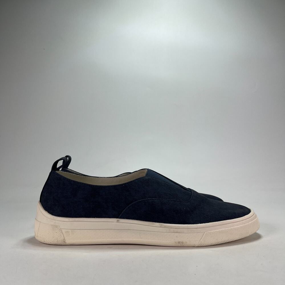 Kensie Salia Navy Blue White Casual Shoes Slip-On Sneakers Women's Size 9M